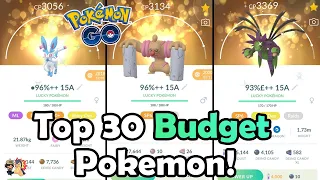 Top 30 BUDGET Pokemon To Power Up In Pokémon GO! (2022) | Which Pokemon Are Worth Powering Up?!