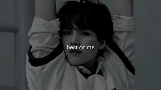 bts - best of me; (slowed and reverb)