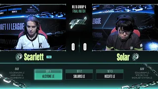 [2023 GSL S3] Ro.16 Group A Match5 Scarlett vs Solar