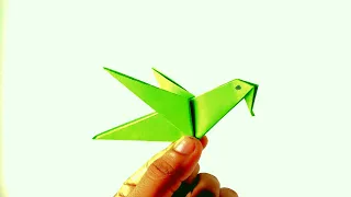 How To Make Origami Hummingbird🐤: Easy Origami For Kids Hummingbird 🤩