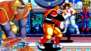 World Heroes 2 Jet - Johnny Maximum (Arcade / 1994) 4K 60FPS