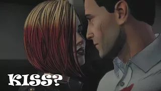 Batman: The Enemy within - Seducing Harley for a KISS and making John Jealous