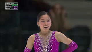 Junior World 2020 Ladies SP Alysa Liu USA