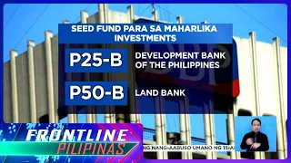 Paggamit ng pondo ng Maharlika Fund sa BSP, GFIs, pinatatanggal | Frontline Pilipinas