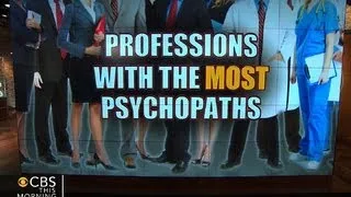 What jobs have the most psychopaths?