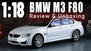 1:18 BMW F80 White Pearl White | Norev Unboxing & Review