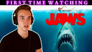 JAWS (1975) is ACTUALLY CHILLING!!| FIRST TIME WATCHING | (reaction/commentary/review)