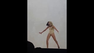 Maddie Ziegler Strap Breaks During Performance, Continues and Does Flip without Missing a Beat