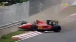 Formula 1 1992 Montreal Crash Ivan Capelli