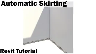 Revit Tutorial - Automatic Wall Skirting