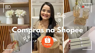 COMPRAS NA SHOPEE | ITENS PARA A CASA | ORGANIZAÇÃO E DECORAÇÃO