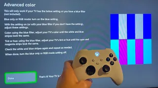 Xbox Series X/S: How to Adjust TV Advanced Color Tutorial! (TV & Display Options)