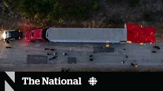 51 abandoned migrants dead inside tractor-trailer