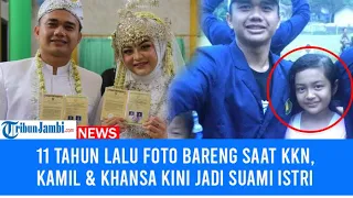 11 Tahun Lalu Foto Bareng Saat KKN, Kamil & Khansa Kini Jadi Suami Istri Usai Ketemu di Facebook