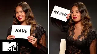 13 Reasons Why Star Alisha Boe Plays NEVER HAVE I EVER! | MTV Movies