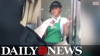 Woman confronts Starbucks cashier who admits to stealing her credit card