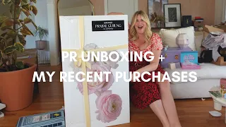 MAIL CALL! HUGE PR UNBOXING + MY RECENT PURCHASES | Casetify, Oribe, Saie, Differin, YSL, Benefit...