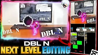 HOW TO EDIT LIKE DBL N 😈 | HOW TO EDIT FREE FIRE VIDEO | @dbln4829