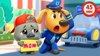 Baby's Looking for Mommy | Detective Cartoon | Kids Safety Tips | Kids Cartoon | Sheriff Labrador