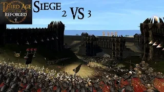 MEN, ELVES AND DWARVES ATTACK CARN DUM (Siege Battle) - Third Age: Total War (Reforged)