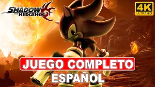 Shadow The Hedgehog | Juego Completo en Español (Sub) | Todos los Finales - 4K 60FPS