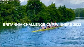 Thames Rowing Club - Britannia Challenge Cup Winners 2022