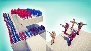 VIETNAM ARMY SOLDIER vs 100x UNITS - Totally Accurate Battle Simulator TABS