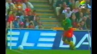 1998 (june 5) Denmark 1-Cameroon 2 (Friendly).avi