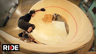 Tony Hawk Skates First Downward Spiral Loop - BTS