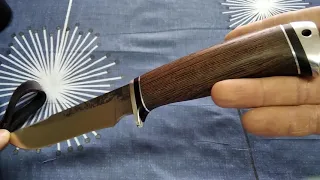 Обзор ножа "Лис" от кузницы "Медведь".