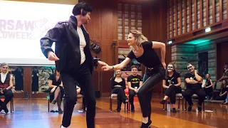 Attila Pártos & Lauren Jones - 3rd place Strictly Open Finals - Warsaw Halloween Swing 2022