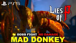 Lies of P (PS5) - Mad Donkey Boss Fight (No Damage  / No Parry)