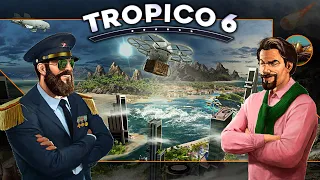 Tropico 6 Песочница #01 🚚🚢✈️ Будем считать подготовкой к отпуску :) ✈️🚢🚚