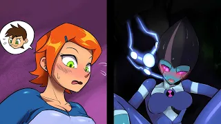 Monsters Attacked Gwen  | Ben 10 | Comic dub