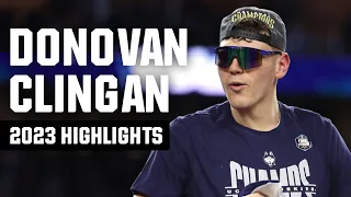 Donovan Clingan 2023 NCAA tournament highlights