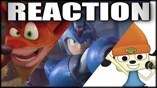 Playstation Experience LIVE Reactions! W/ Friends - Parappa, Crash, & MVC!