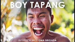 Boy Tapang Interview with GMA Brigada