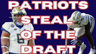 NEW ENGLAND PATRIOTS STEAL OF THE DRAFT: DL Keion White | The Sports Brief Podcast