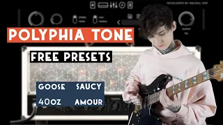 Polyphia Tone | (FREE PRESETS) | with Neural DSP - Archetype Nolly