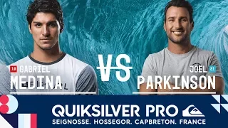 Gabriel Medina vs. Joel Parkinson - Quarterfinals, Heat 4 - Quiksilver Pro France 2017