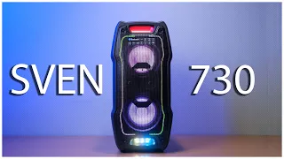 Sven PS-730 | Мощная портативная колонка для больших просторов