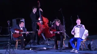 Баянист Эдуард Аханов- Цыганский джаз | Gypsy jazz! Djangoband