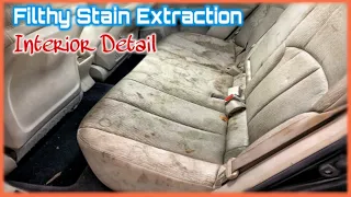 FILTHY STAIN EXTRACTION (SUPER DIRTY) 〡MECHANIC DAILY - FULL LENGTH INTERIOR DETAIL