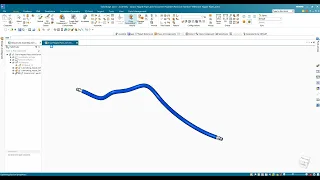 Solid Edge 2023: Xpress Route - Creating an adjustable pipe