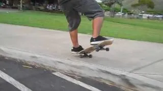 skateboarding nose manual to eat crap