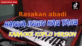 HANYA INGIN KAU TAHU (RASAKAN ABADI) KARAOKE DANGDUT KOPLO STK CHANEL