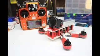 Гоночный FPV квадрокоптер на 3D принтере