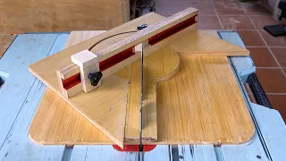 Crosscut Like You've Never Seen! Crosscut Sled For Table Saw Making