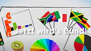 Die Farben der deutschen Politik | Karambolage | ARTE