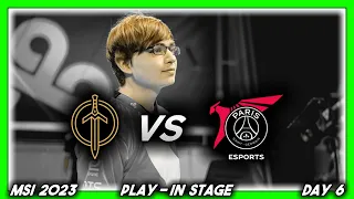 THE FINAL SPOT (MSI 2023 CoStreams | Play-In Stage | Day 6: GG vs PSG)